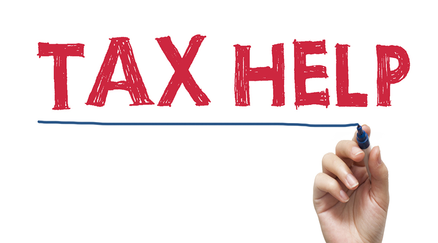 Tax help / Felt tip pen concept (Click for more)